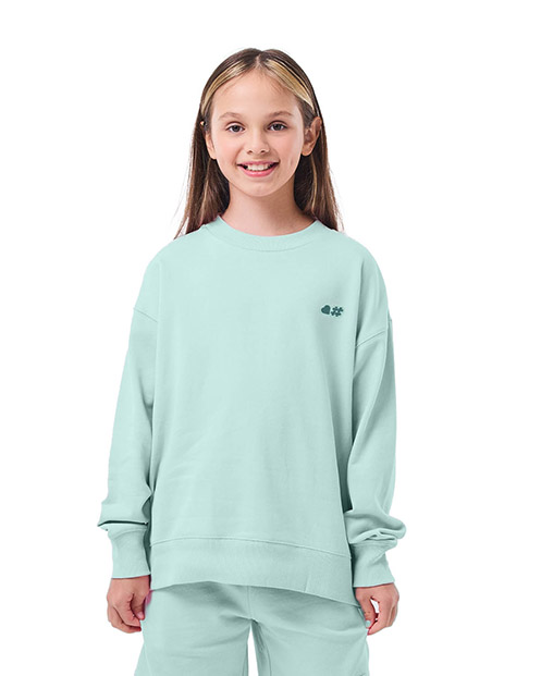 Girls Sweatshirt - Mint Green
